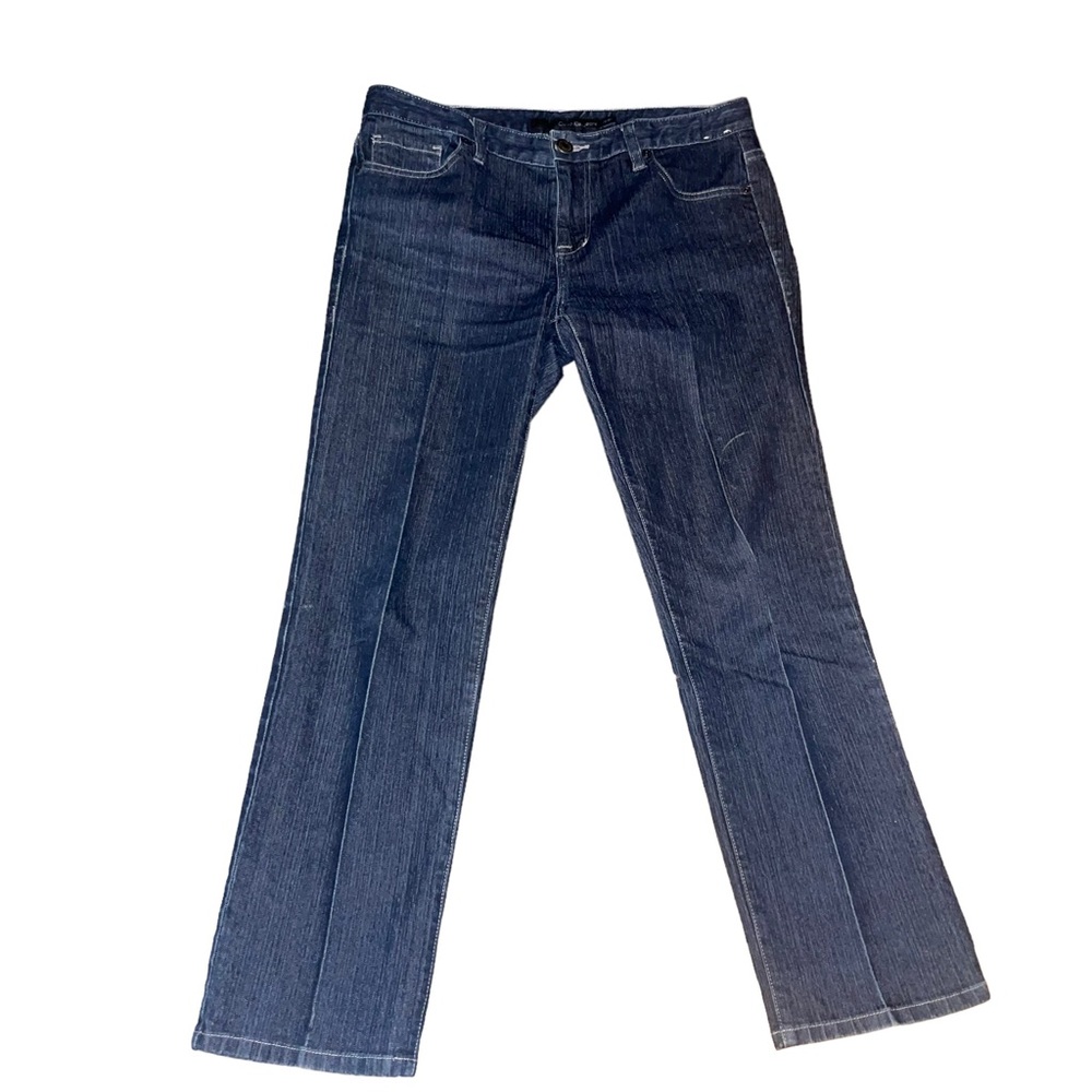 Calvin Klein dark wash straight leg jeans
